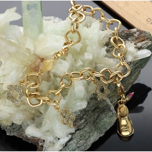 Bracciale charms rosato - in, oro