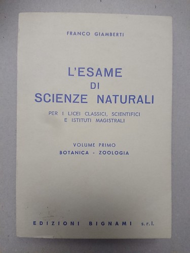 Esame scienze naturali - esame,