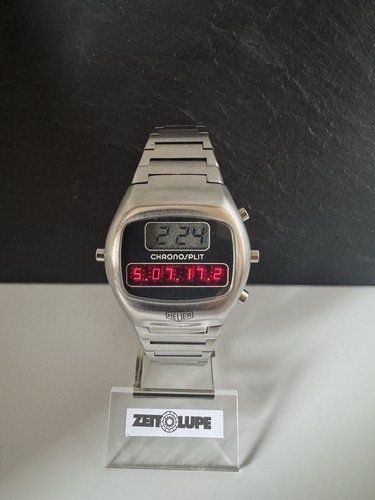 Heuer chronosplit lcd led - heuer, lcd/led