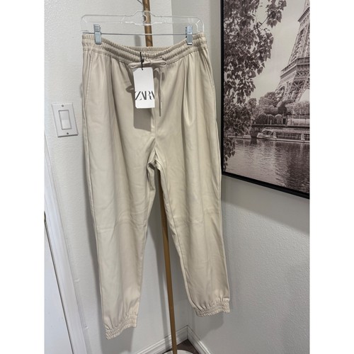 Pantalone zara ecopelle - pantalone,