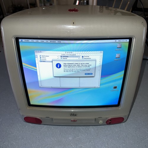 Imac pink working condition - imac,