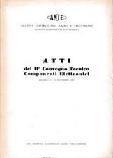 Atti del II° Convegno Tecnico