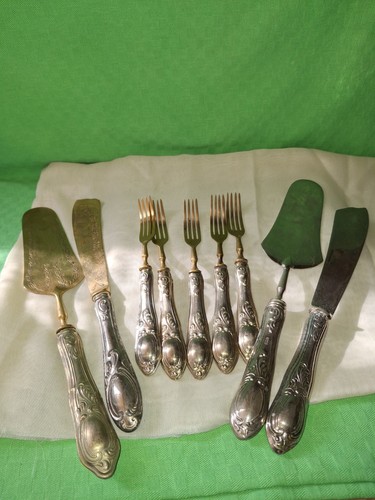 Posate antiche argento 800 - posate,