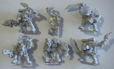 Warhammer 40K Metal Orks Kommando squad primed OOP