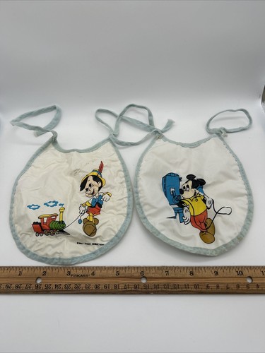 Disney lotto 2 bavaglini - disney,