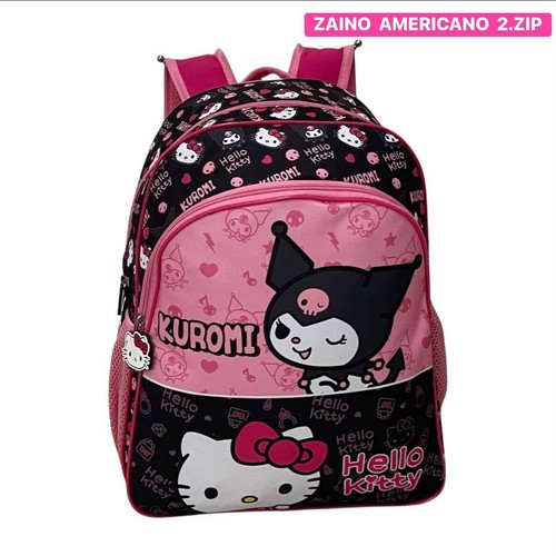 Zaino kuromi hello kitty - zaino,
