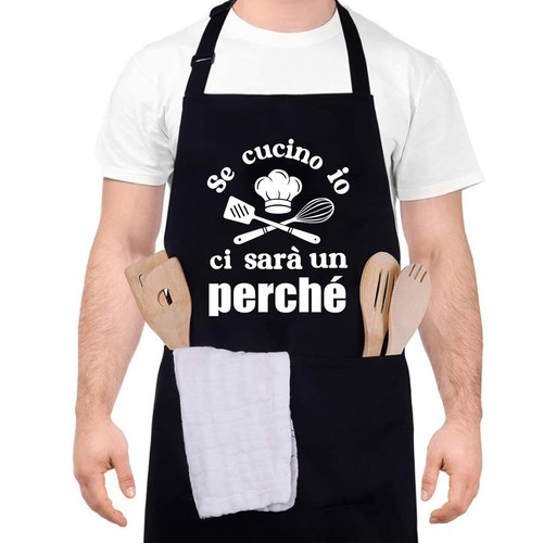 Grembiule cucina divertente - cucina,