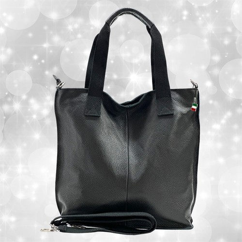 Borsa nera pelle grande