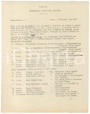 1943 CONI CICLISMO - Giro