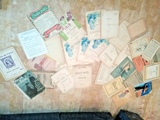 SPARTITI EPOCA MUSICA LIRICA CLASSICA PIANOFORTE BOHEME RIGOLETTO MUSIC SHEET