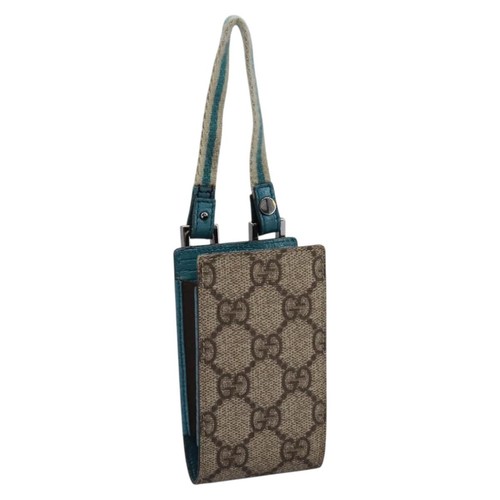 Gucci supreme pouch pvc - gg,