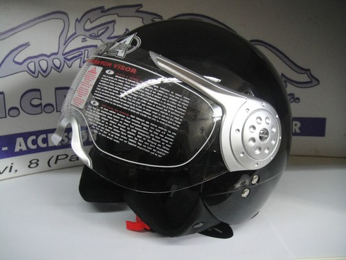 Casco jet con - casco,