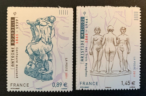 Timbres france 2011 633 634 - yt,