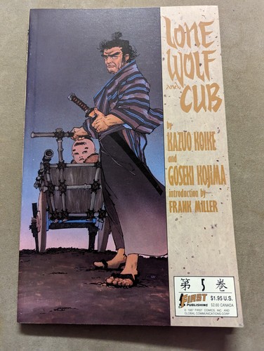 Lone wolf and - lone, cub
