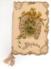 BIGLIETTO  PIEGHEVOLE CON