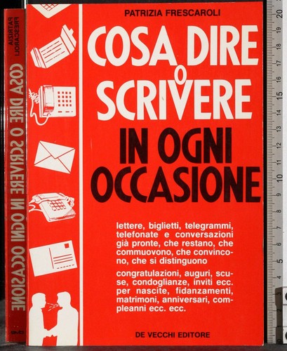 Cosa dire scrivere ogni - scrivere, in