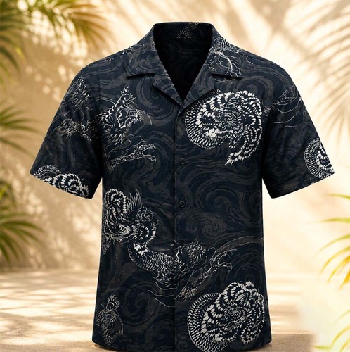 Camicia hawaiana billy - billy, butcher