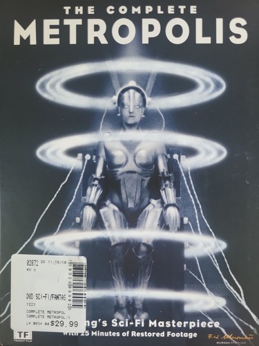 Metropolis kino lorber - metropolis,