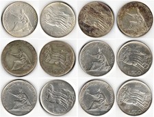 Italia 500 lire 1961 argento - 500,