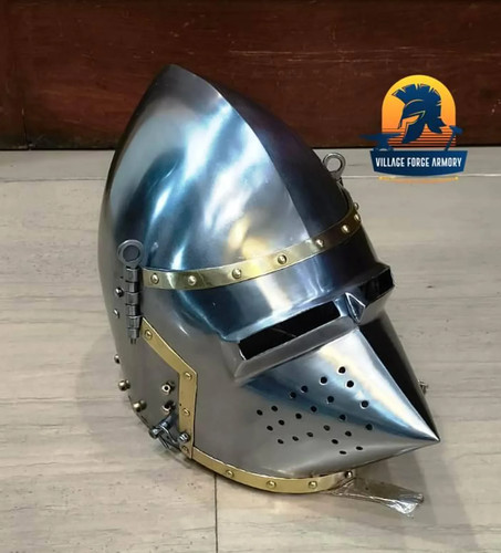 Elmetto bascinet medievale - bascinet,