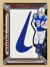 2025 Panini Black Tyler Warren