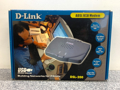 Link dsl 200 - d-link, modem