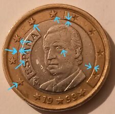 1 EURO SPAGNA 1999 ERRORI DI