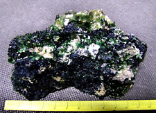 Minerali GLAUCOFANE con MICA verde , Pollone Biella Piemonte