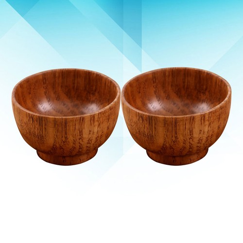 2pcs bol bois fabriqué - 2pcs, en