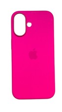 Apple Cover Custodia Copertina in Silicone ORIGINALE Magsafe iPhone 16 FUCSIA