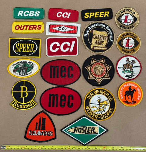 Lotto patch vintage caccia