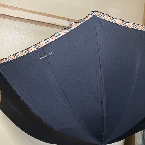 Ombrello lungo burberry blu - ombrello,