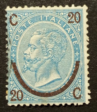 ITALIA REGNO 20 CENT 1865