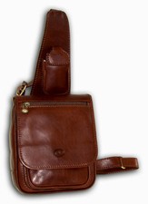 MARSUPIO MONOSPALLA IN PELLE