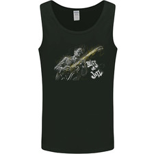 Blues E Jazz Chitarrista Uomo