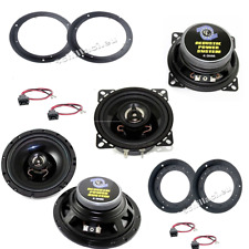 Kit 4 casse per Mercedes Classe A W169 con adattatori e supporti