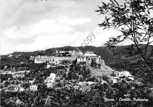 Cartolina massa castello - cartolina,