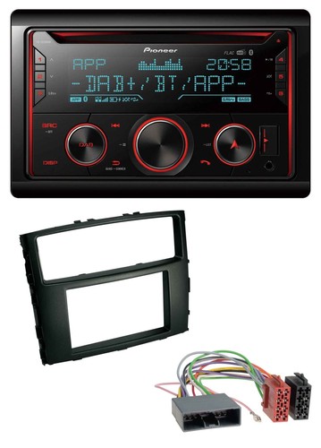 Pioneer 2din dab mp3 bluetooth - pioneer,