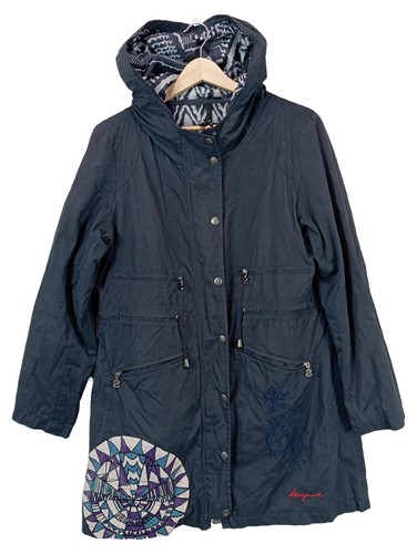 Desigual parka donna blu - parka,
