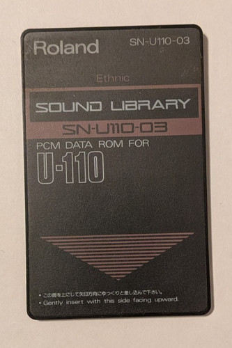 Roland u110 scheda - roland,