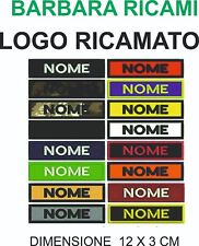 Toppa patch nome personalizzata ricamo ricamata softair protezione civile CRI