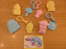 Set clip portachiavi vintage Mahou no yousei pelsia persia Bandai figura magica