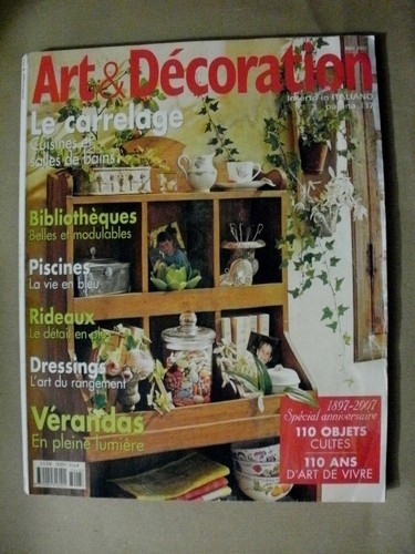 Rivista art decoration n 433 - art,