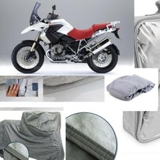TELO COPRIMOTO TELATO FELPATO PER BMW R 1200 GS ANNO 2010 IMPERMEABILE ANTIGRAND