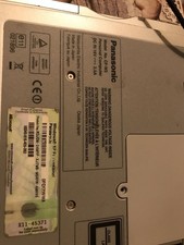 notebook vintage panasonic toughbook cfw2