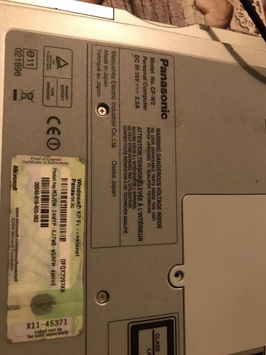 Notebook vintage panasonic - vintage,