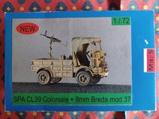 MARS 7277 autocarro leggero SPA CL39 "coloniale" - resin model kit 1:72