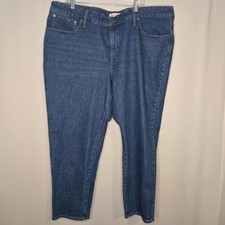 Madewell Il Perfetto Jeans Vintage Donna 24W Taglie Forti Blu Denim
