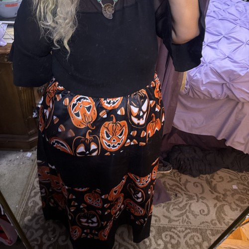 Abito halloween zucca lungo - abito,