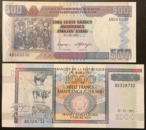 1000 500 franchi 1997 - franchi, banque